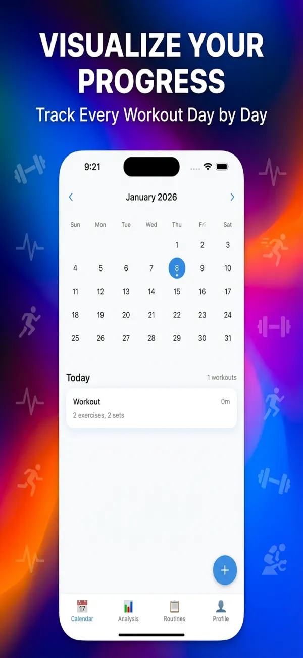 FitnessLog screenshot 3