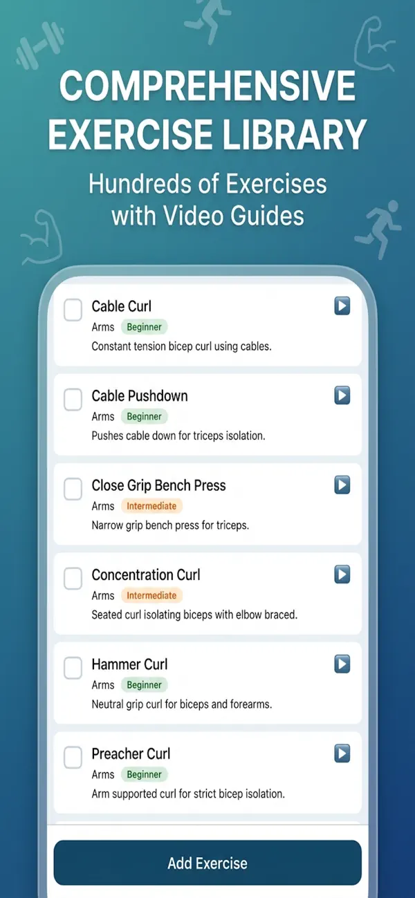 FitnessLog screenshot 4