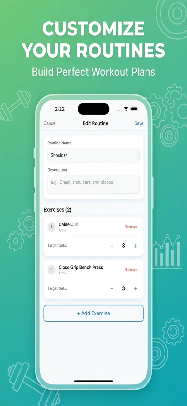 FitnessLog screenshot 6