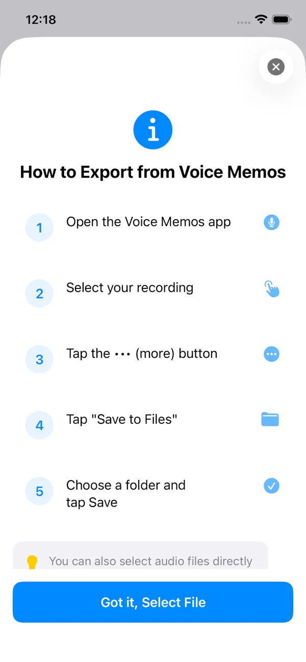 VoiceNote+ screenshot 3
